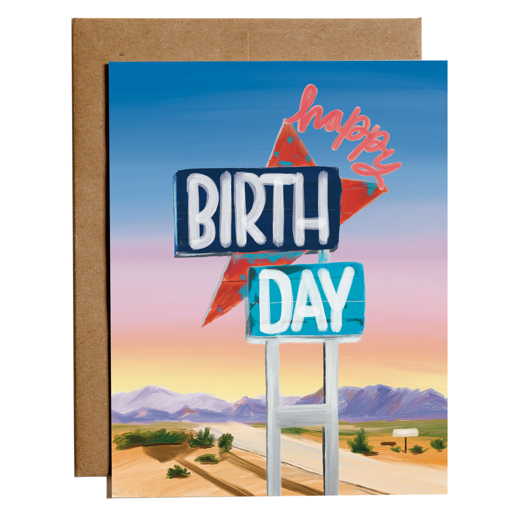 Birthday Card | Birthday Sign