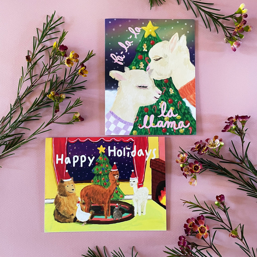 Holiday Card | La Llama