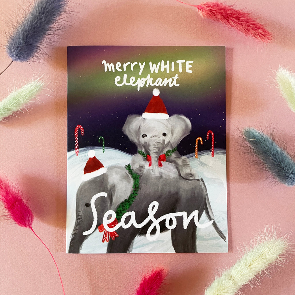 Holiday Card | White Elephant Season