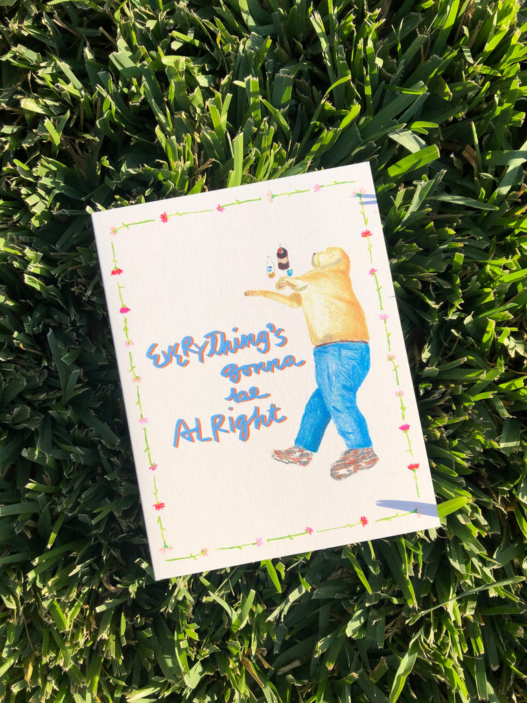 Encouragement card | Everything Will Be Alright