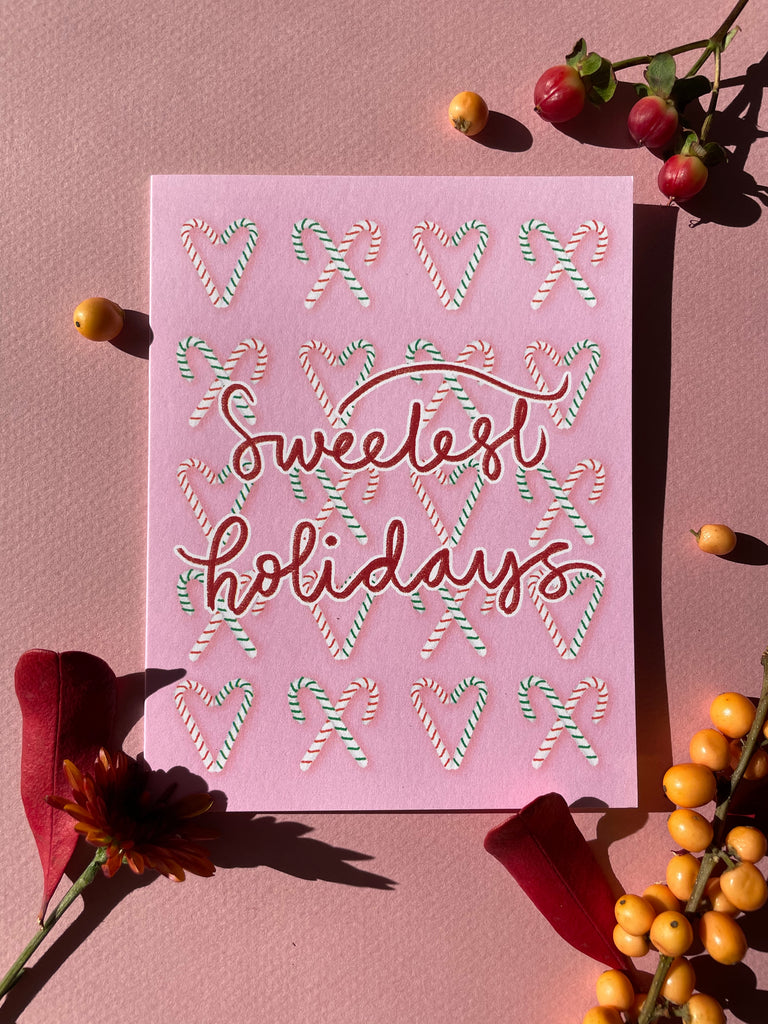Holiday cards | Candy Cane Love