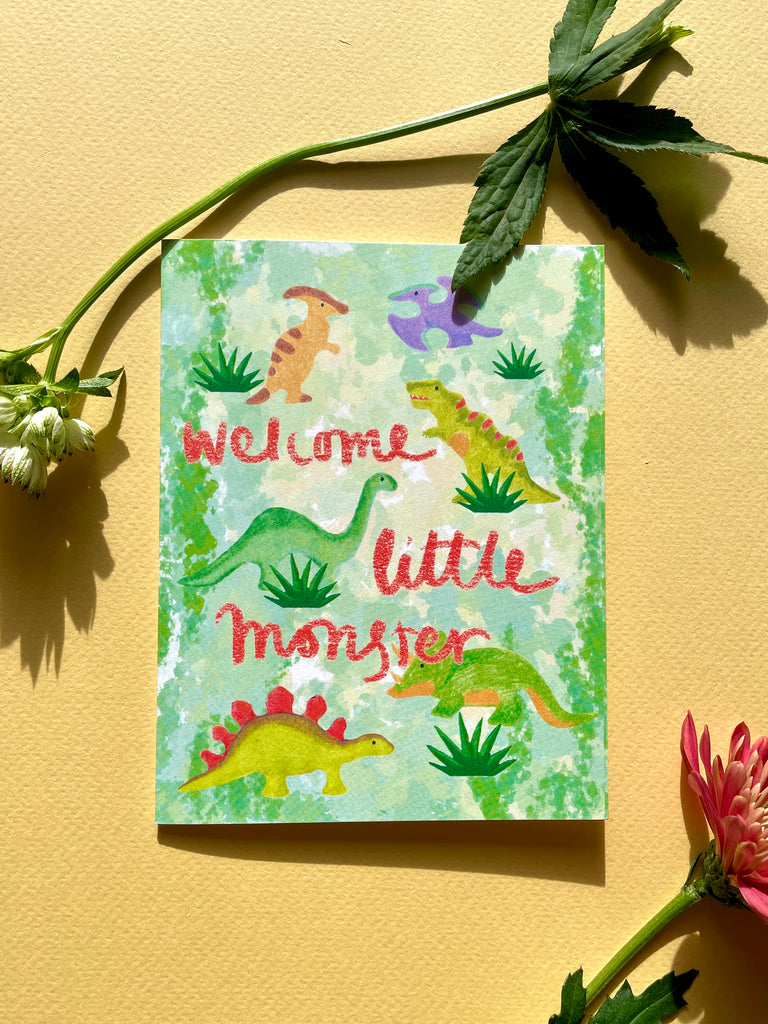 Baby Card | Little Monster