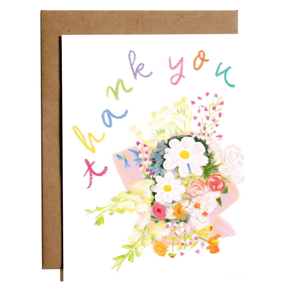 Thank you Card | Thank you bouquet