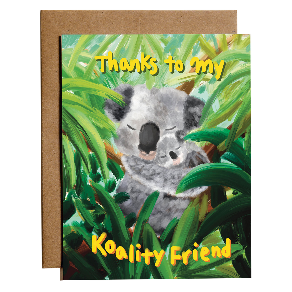 Thank you card | Koality Friend