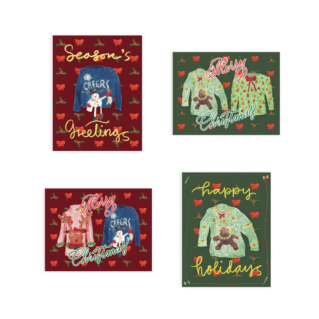 Holiday card | Ugly Sweater Bundle set